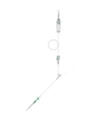 Device for infusion of blood substitutes and infusion solutions PR 23-02/2 (without protection from light and in light-protectiv