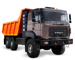Dump truck Ural 55571-3121-16 CNG