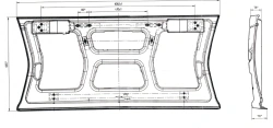 4238-50-5313020 Front hatch