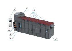 Grain dryer conveyor "Voronezh" series K