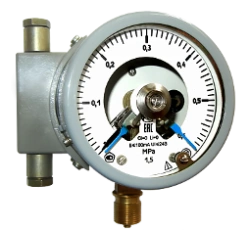 Indicating signalling vacuum gauges DV5010Cr0Ex with explosion protection marking OEx ia IIC T5 Ga X