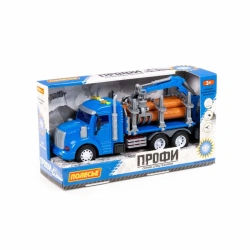 "Pro", inertial forestry vehicle (with light and sound) (blue) (in a box), Item No. 96173