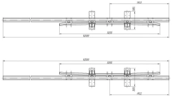 CRUSHING ROLL WITH CONTRREL type P50 of 1/9 grade (project SP446-04/05)