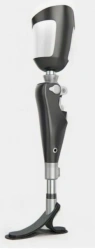Modular hip prosthesis with microprocessor control