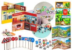 A set of didactic games and aids on the basics of children's life safety (OBG)