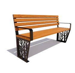 Grove" bench, article no. 77075