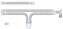 Respiratory devices for joint use with anaesthetic and resuscitation equipment, version: p