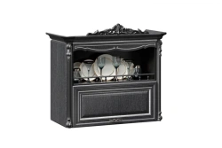 Type 4 LD.270980.000 Horizontal kitchen cabinet 800 (Black )