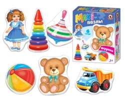 MAXI-puzzles "Toys" in a box