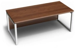 Table on metal supports. Open Space Hand