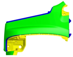 Left front wing C41C23-8403013