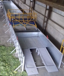 Floor trench dryer for grain herbs vegetables ST