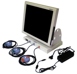 Fetal monitor: automated cardiotocograph "Unikos-03" with accessories stationary