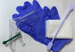 Set of gynaecological articles for cervical and vaginal sampling disposable sterile sterile "Femina®" with mirror M and sp.