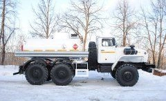 Tank truck TAC type 56701 of modification 5670C2 on chassis Ural 4320-80, 4320-82