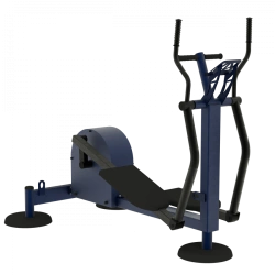 Outdoor training equipment MB 7.81 Ellipsoid with inertia-free loading mechanism