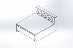 Wooden podium
