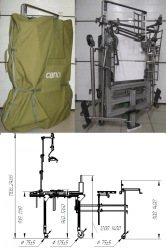 Military field orthopaedic table SVPO "OSTEOMED" according to TU 32.50.50-010-58261811-2018