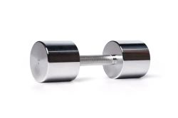 Chromed dumbbell 10 kg