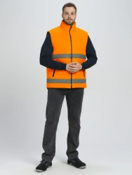 Insulated waistcoat Spektr SOP, orange, art.87489118