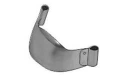 Metal contour matrices with locking fixing device No. 1.312(1)