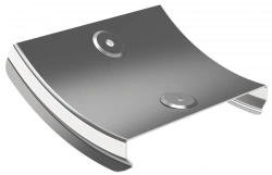 CPV51D-0-45-100-08 Smooth turn cover. 45° type B10 ESCA 100mm IEK