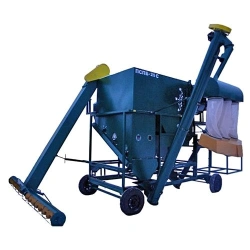 Self-moving pneumatic separator with rotary barriers (for 3 fractions) PSPB-25S