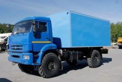 Means of transport vans for the carriage of foodstuffs (isothermal/refrigerated) of type 6706, modification 67063A on base