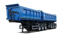 TONAR tipper semitrailer of model 9590 with axles of TONAR models: 90422, 90424, 90431, 20883, 1342.