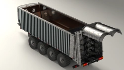 Tractor semitrailer retractable PTV-4101