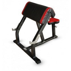 Biceps bench with seat (Scott bench with seat)