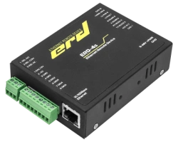 Remote monitoring and control device SNR-ERD-4s, metal case, DIN mounting