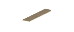 Worktop 2440*600*38 LD.288090.000 right radius (Quartz G-64 )