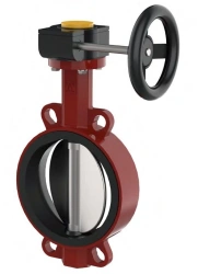 Rotary disc gate valves