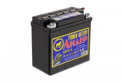 Rechargeable lead rechargeable battery, dry-charged, for motorbikes TYUMEN BATTERY 6MTS-9 LEADER