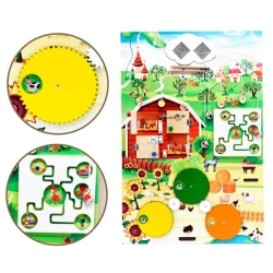 Biziboard (didactic panel) FRUIT GARDEN