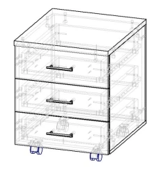 Mobile cabinet TMP