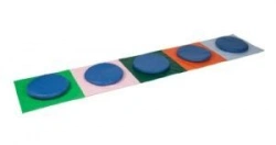 Tactile track with fillers