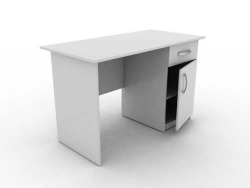 Single-desk medical table with drawer and door (Art. SL-016)