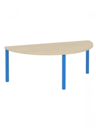 Children's semi-circular table 400 / blue