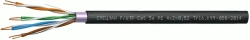 Cables of symmetrical pair twisting for structured cable networks SPECLAN F/UTP Cat 5e PE