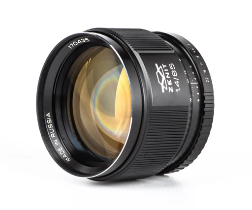 High-Aperture Photography Lens "MC Zenitar 1.4/85" for Nikon