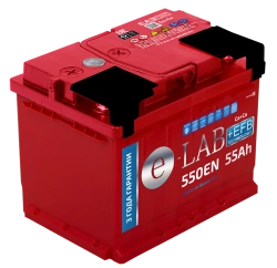Lead battery for starting piston engines AKB 6ST- 55 "ELAB + EFB"