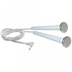 Remote facial double cosmetological electrode