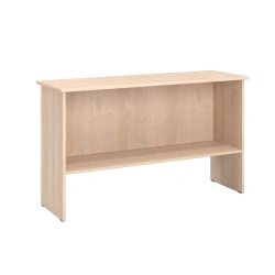 Cabinet for computer attached to the head's desk