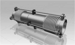 Universal bellows compensator of standard design (type U) of URZ version with nominal diameter from 15 mm to 5000 mm,