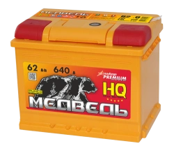 Lead battery for starting piston engines 6ST-62VLA "Bear"