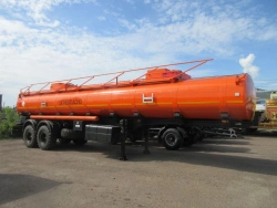 Semitrailer SAV 93182X (suspension: leaf spring)