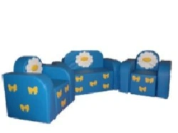 Children's set of upholstered furniture "Romashka"