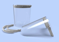Face shield, reusable